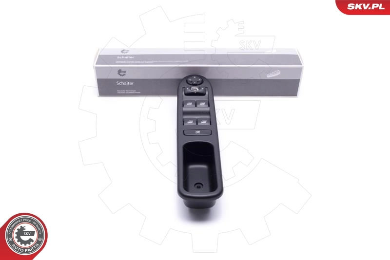 Switch, window regulator